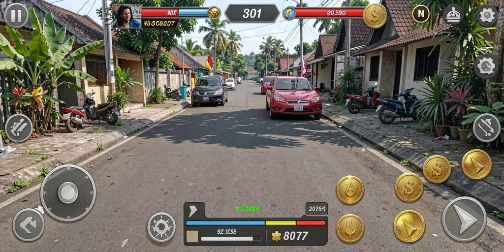 toto12 - Grafis permainan yang memukau dan warna-warni.